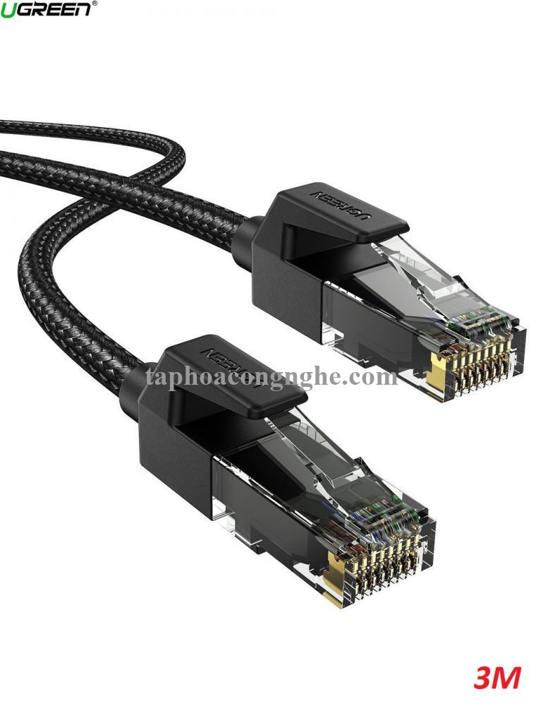 Ugreen 70681 3M Cat6E FTP cáp nối mạng truyền dữ liệu giữa các máy tính NW135 30070681
